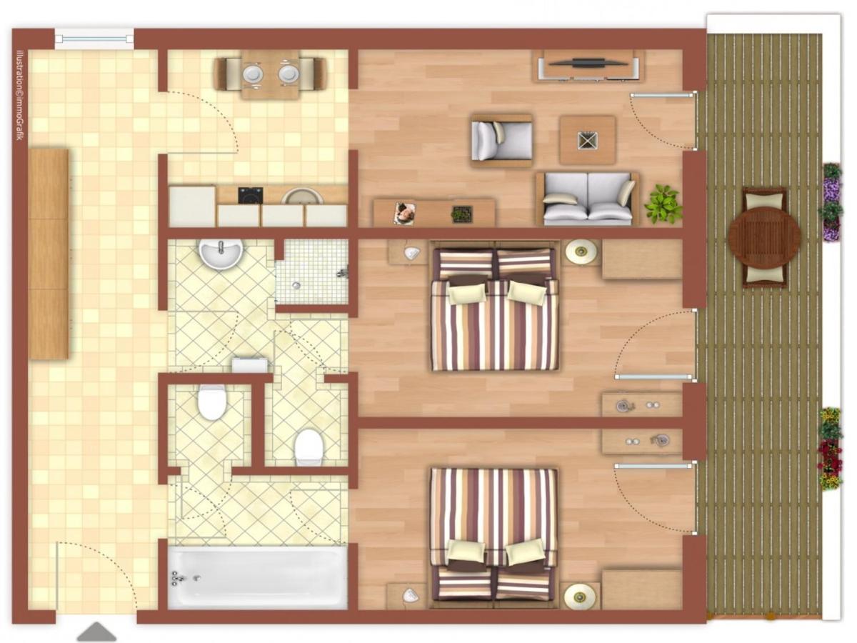Alpenlodge, Ferienwohnung 3 Тірзе Екстер'єр фото